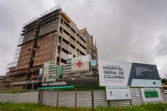 Estado vistoria obras do Hospital de Colombo e do AME de Almirante Tamandaré