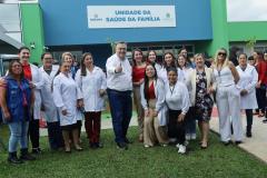 Com apoio do Governo, nova Unidade de Saúde da Família é inaugurada em Rio Branco do Sul