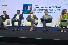 Os desafios e perspectivas para a regionalização SUS abrem os debates do segundo dia do 37º Congresso do COSEMS/PR