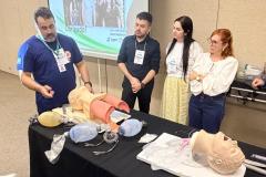 Simulação de ocorrências e saúde do trabalhador são destaques no Saúde em Movimento 2026