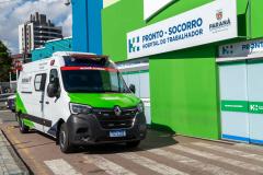 Referência em urgência, Hospital do Trabalhador recebe mais de 50 ambulâncias por dia