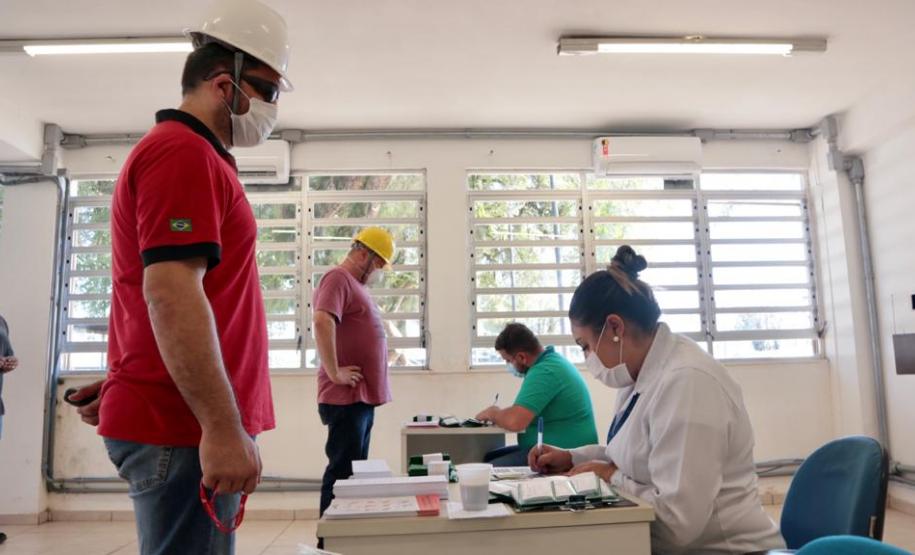 Trabalhadores do Porto de Paranaguá são imunizados contra a gripe