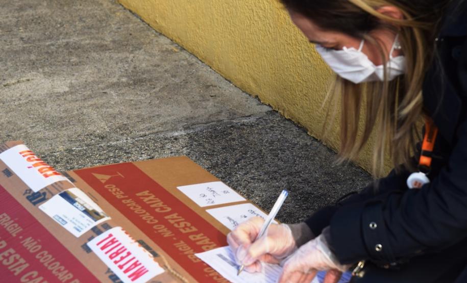 Copel repassa ao Lacen 200 mil kits para testes da Covid