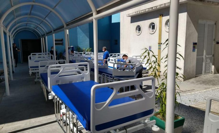 Doações transformam atendimento do Hospital Regional do Litoral e fazem da unidade referência para tratamento da Covid-19