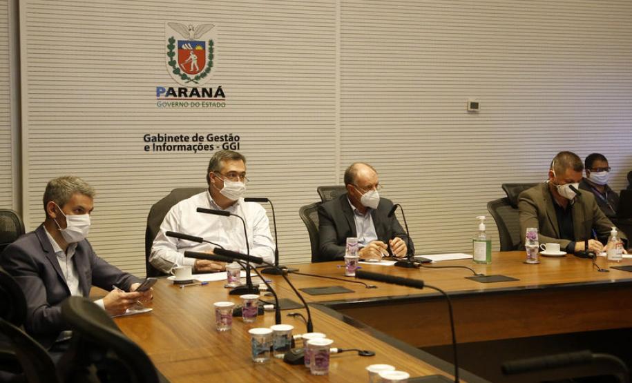Reunião do Secretário de Saúde com os Prefeitos da Região Metropolitana de Curitiba