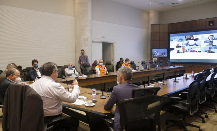 Reunião do Secretário de Saúde com os Prefeitos da Região Metropolitana de Curitiba