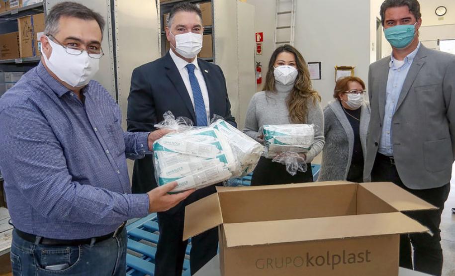 Compagas doa mais de 128 mil swab’s para testes do coronavírus ao IBMP