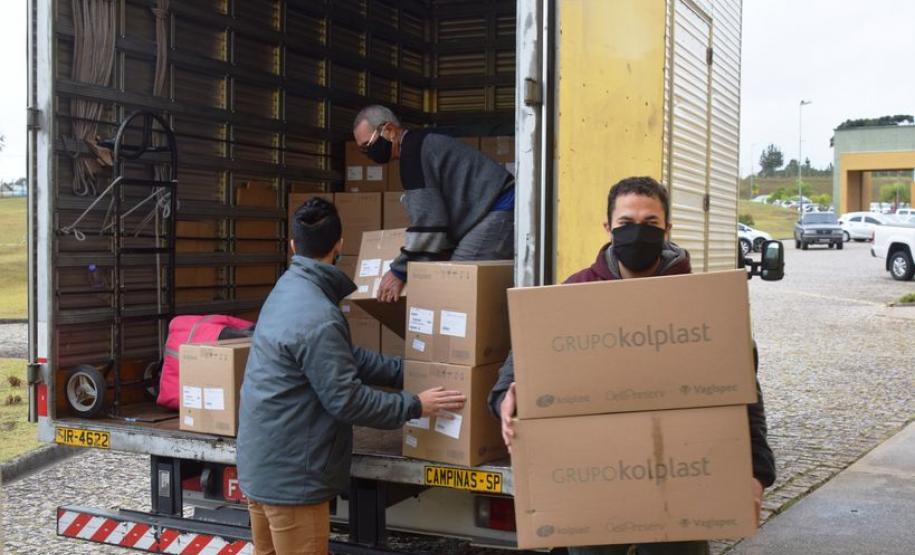 Compagas doa mais de 128 mil swab’s para testes do coronavírus ao IBMP