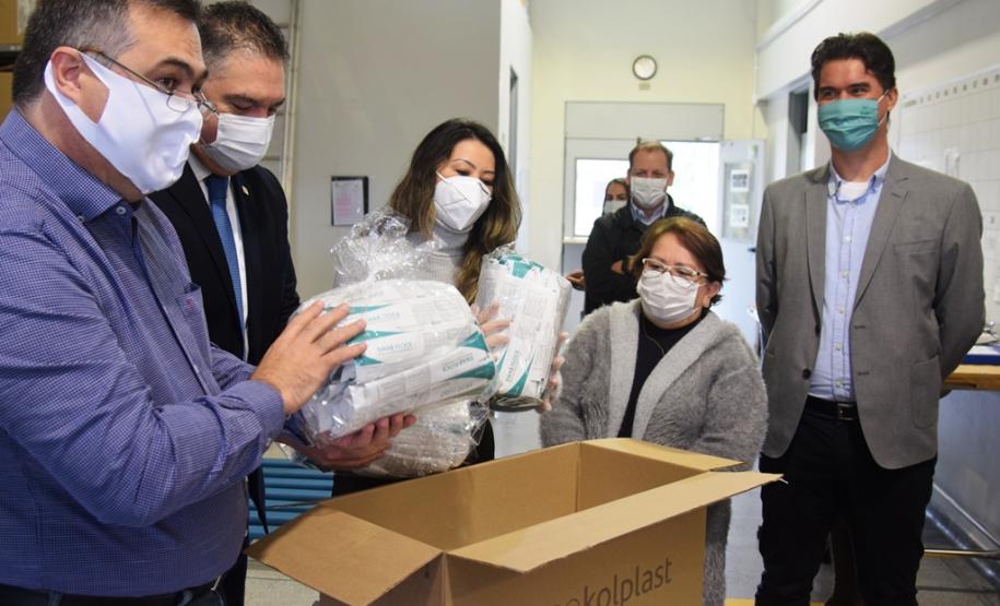 Compagas doa mais de 128 mil swab’s para testes do coronavírus ao IBMP