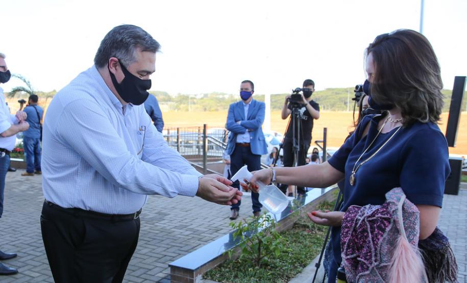 Foi inaugurada nesta quarta-feira (22) a primeira etapa do Cancer Center de Guarapuava, na região central do Estado. O prédio abriga a ala de quimioterapia e o Instituto para a Pesquisa do Câncer (IPEC), um dos maiores centros de pesquisa genômica do País. 22/07/2020