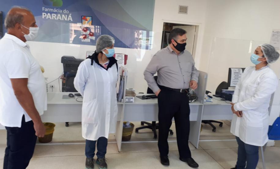 Secretário discute ações com a direção da Regional de Saúde de Paranaguá
