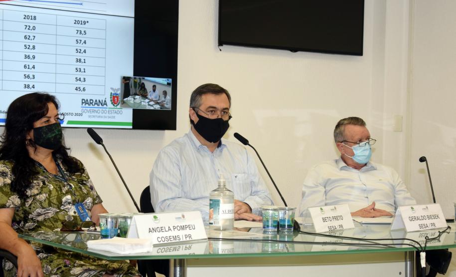 Enfrentamento à Covid-19, combate à dengue e ações para ampliação da cobertura vacinal foram temas da CIB