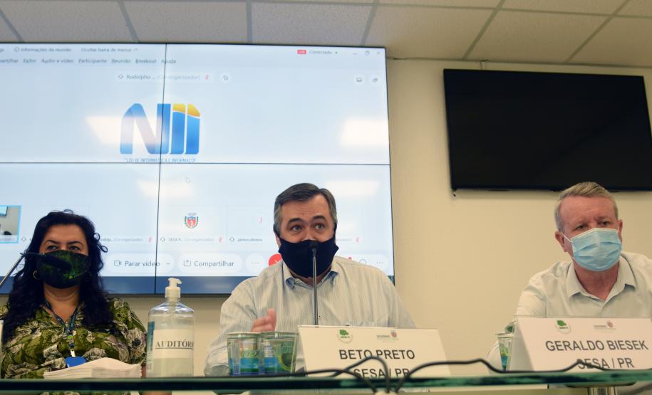 Enfrentamento à Covid-19, combate à dengue e ações para ampliação da cobertura vacinal foram temas da CIB