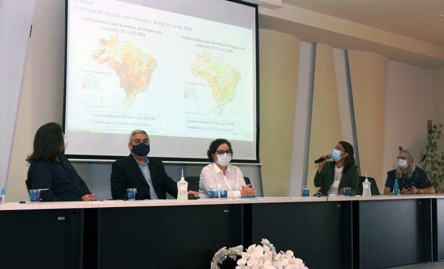 Sugestões e apoio do Ministério da Saúde incrementarão o Plano de Ação para Enfrentamento da Dengue do Paraná