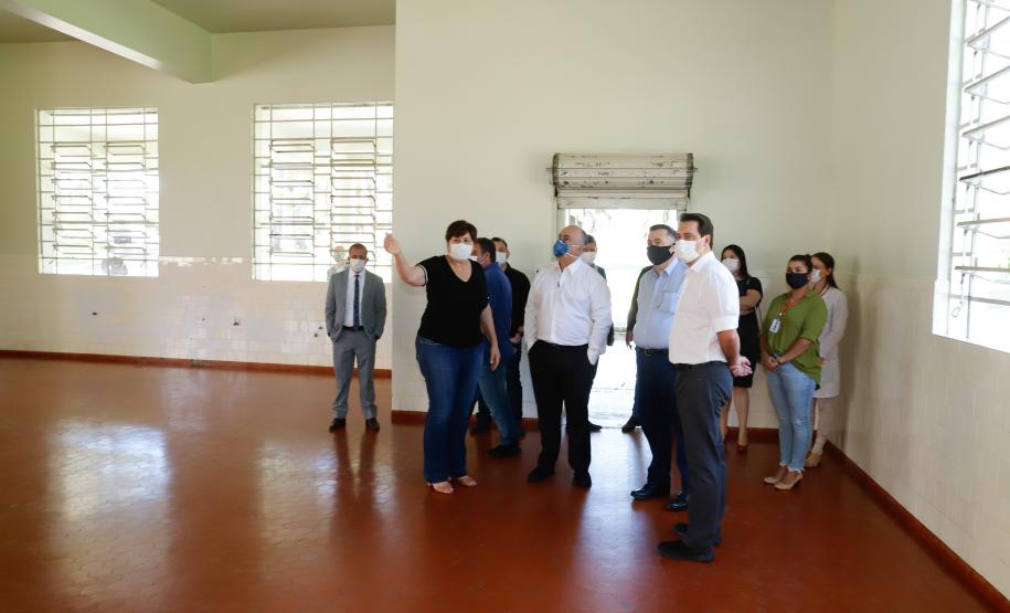 Governador e secretário da Saúde visitam Hospital de Dermatologia Sanitária do Paraná