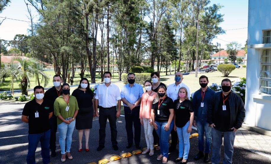 Governador e secretário da Saúde visitam Hospital de Dermatologia Sanitária do Paraná
