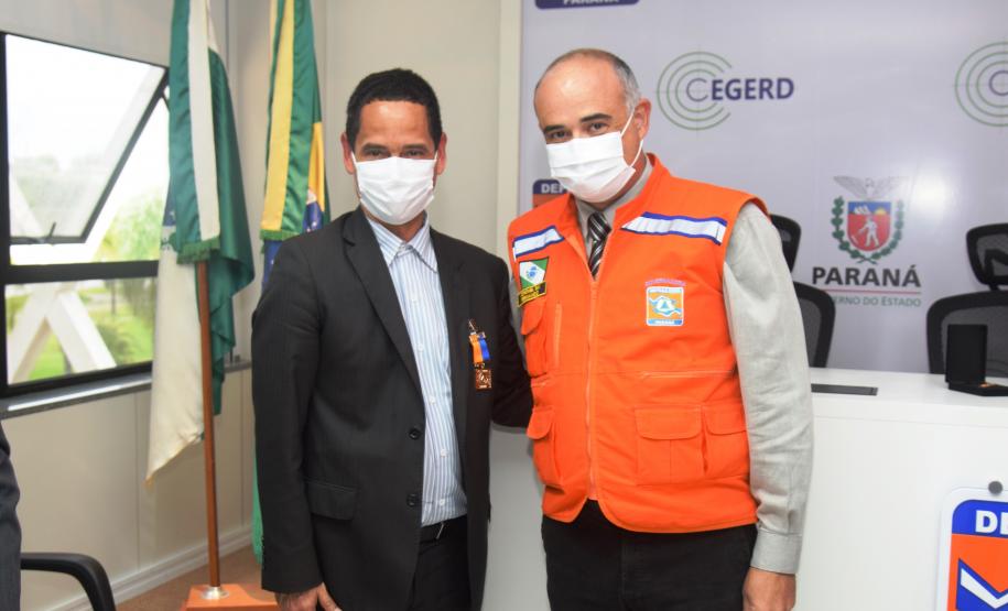 Secretário é homenageado pela Defesa Civil do Paraná