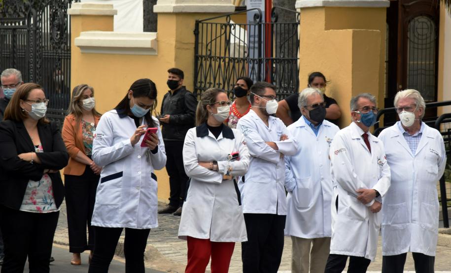 Sesa participa da reinauguração do Pronto Atendimento da Santa Casa de Curitiba