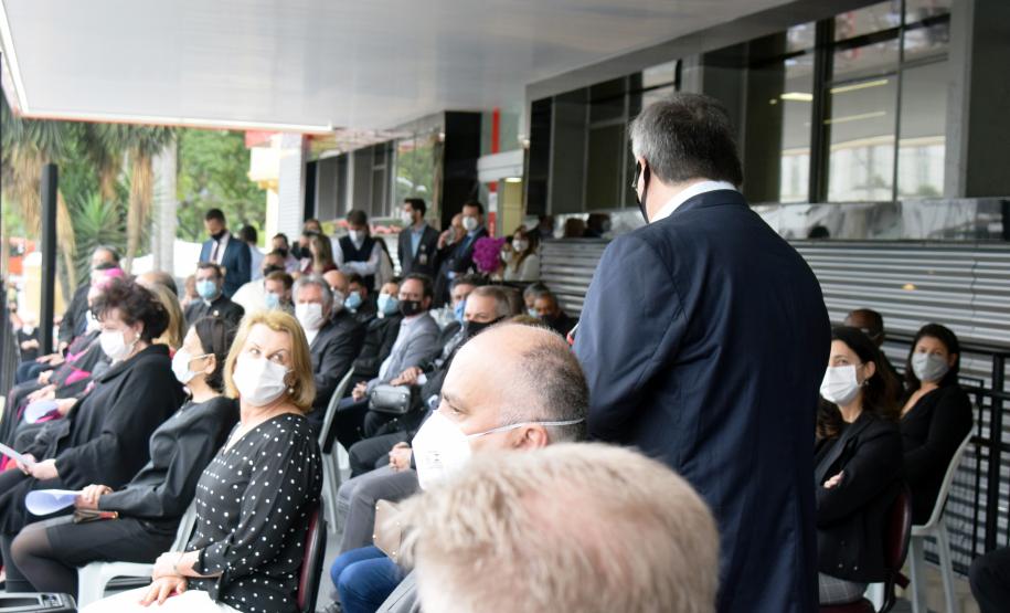 Sesa participa da reinauguração do Pronto Atendimento da Santa Casa de Curitiba