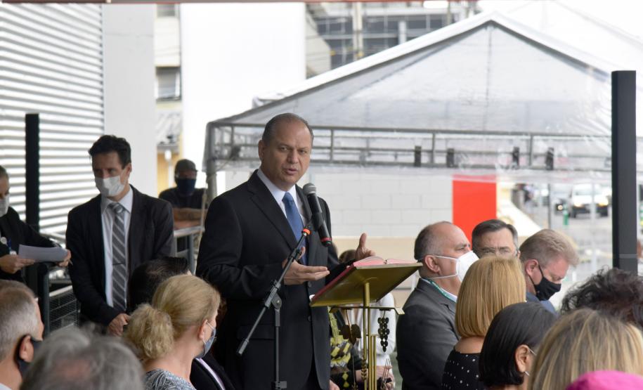 Sesa participa da reinauguração do Pronto Atendimento da Santa Casa de Curitiba