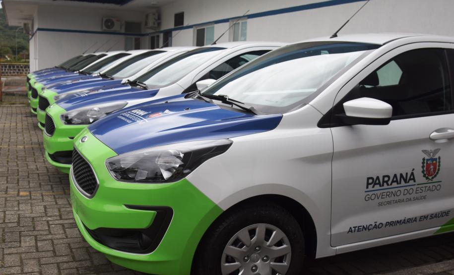 Governo entrega novos veículos para auxiliar no atendimento de saúde em Antonina