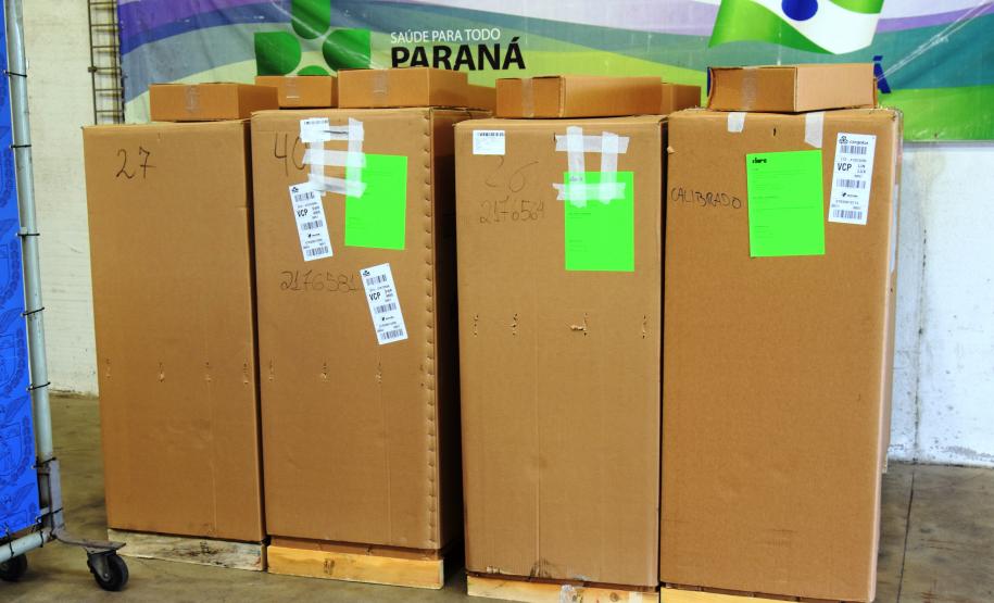 A Secretaria de Estado da Saúde (Sesa) enviou 14 monitores e 14 ventiladores para Assis Chateaubriand nesta sexta-feira (11).
