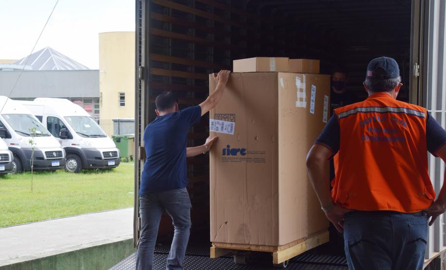 A Secretaria de Estado da Saúde (Sesa) enviou 14 monitores e 14 ventiladores para Assis Chateaubriand nesta sexta-feira (11).