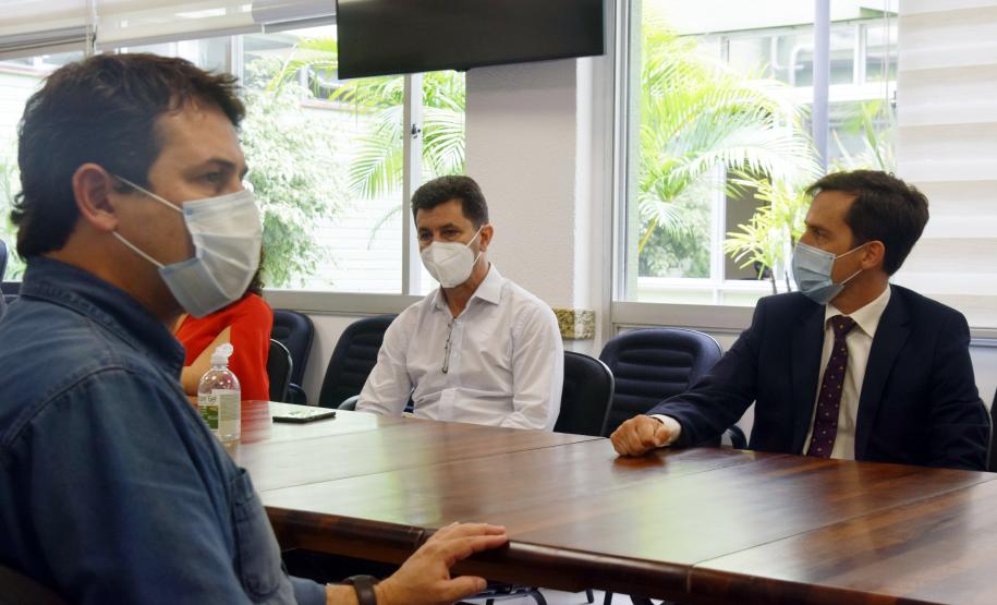 Beto Preto recebe a nova diretoria do Consórcio Paraná Saúde