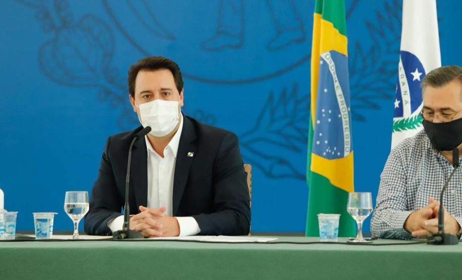 Paraná está preparado para a vacinação, afirma governador