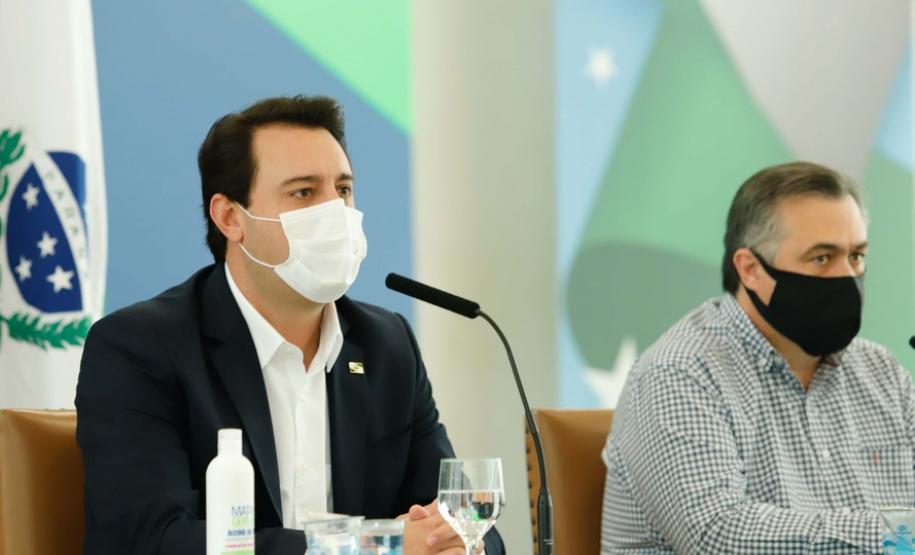 Paraná está preparado para a vacinação, afirma governador