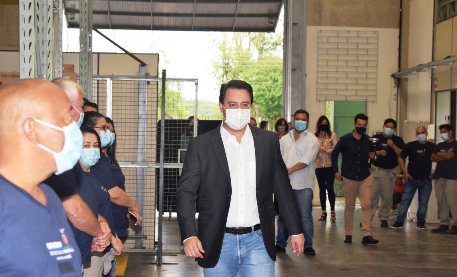 Paraná está pronto para iniciar vacinação contra a Covid-19, diz Ratinho Junior