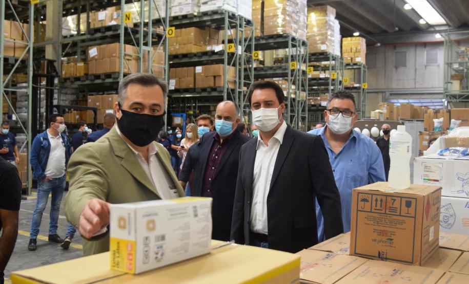 Paraná está pronto para iniciar vacinação contra a Covid-19, diz Ratinho Junior