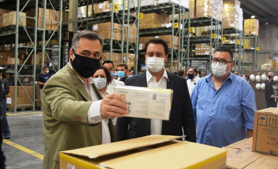 Paraná está pronto para iniciar vacinação contra a Covid-19, diz Ratinho Junior