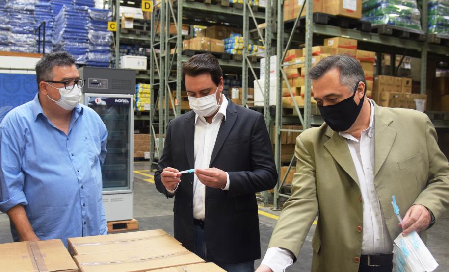 Paraná está pronto para iniciar vacinação contra a Covid-19, diz Ratinho Junior