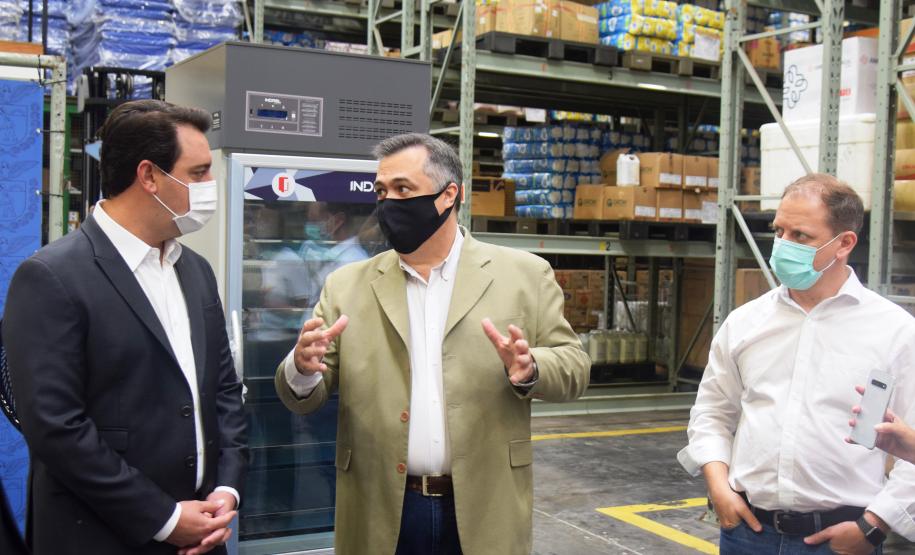 Paraná está pronto para iniciar vacinação contra a Covid-19, diz Ratinho Junior