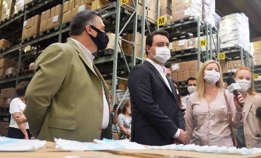 Paraná está pronto para iniciar vacinação contra a Covid-19, diz Ratinho Junior