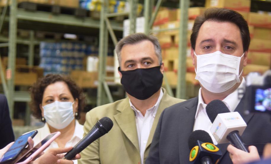 Paraná está pronto para iniciar vacinação contra a Covid-19, diz Ratinho Junior