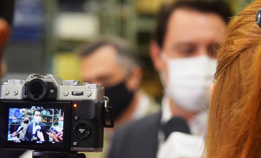 Paraná está pronto para iniciar vacinação contra a Covid-19, diz Ratinho Junior