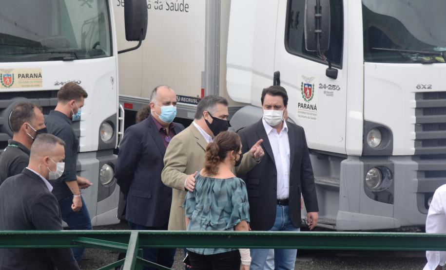 Paraná está pronto para iniciar vacinação contra a Covid-19, diz Ratinho Junior