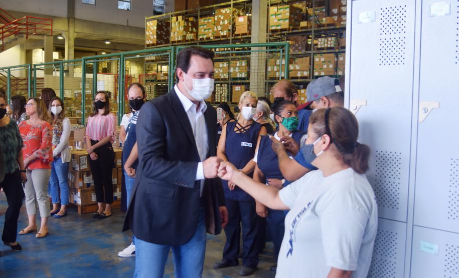 Paraná está pronto para iniciar vacinação contra a Covid-19, diz Ratinho Junior