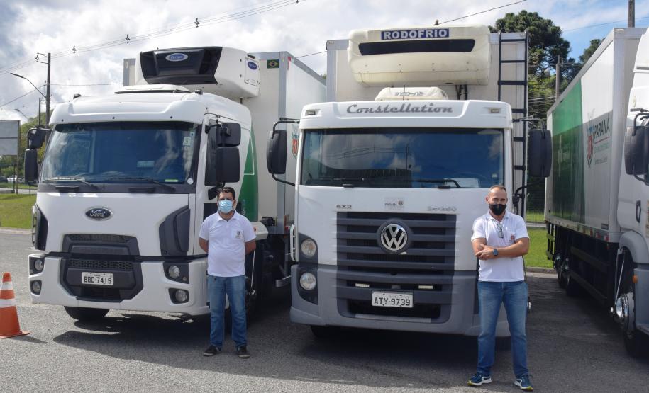 Paraná começa a distribuição de 2,2 milhões de itens para a vacinação da Covid-19