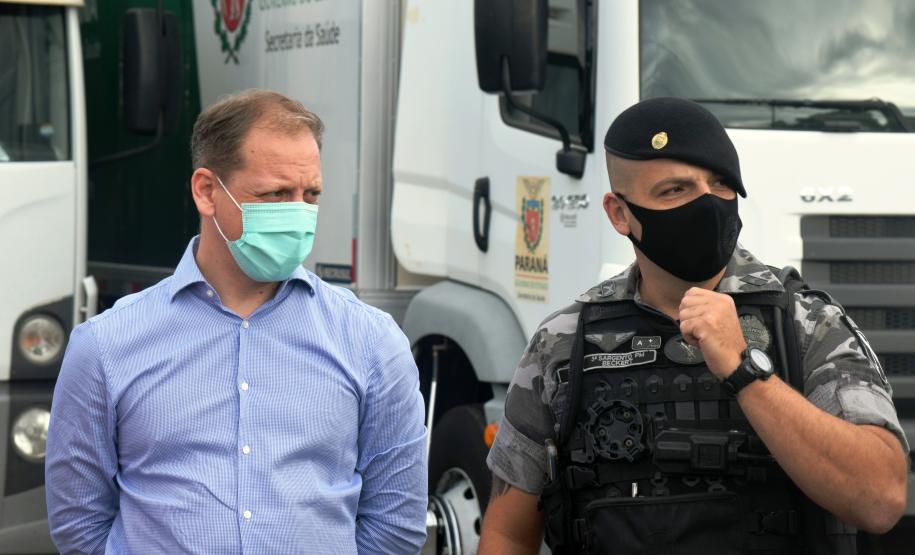 Cargas com insumos para a vacinação contra a Covid-19 serão entregues neste final de semana nas Regionais de Saúde