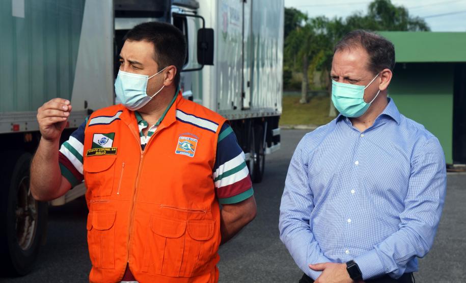 Cargas com insumos para a vacinação contra a Covid-19 serão entregues neste final de semana nas Regionais de Saúde