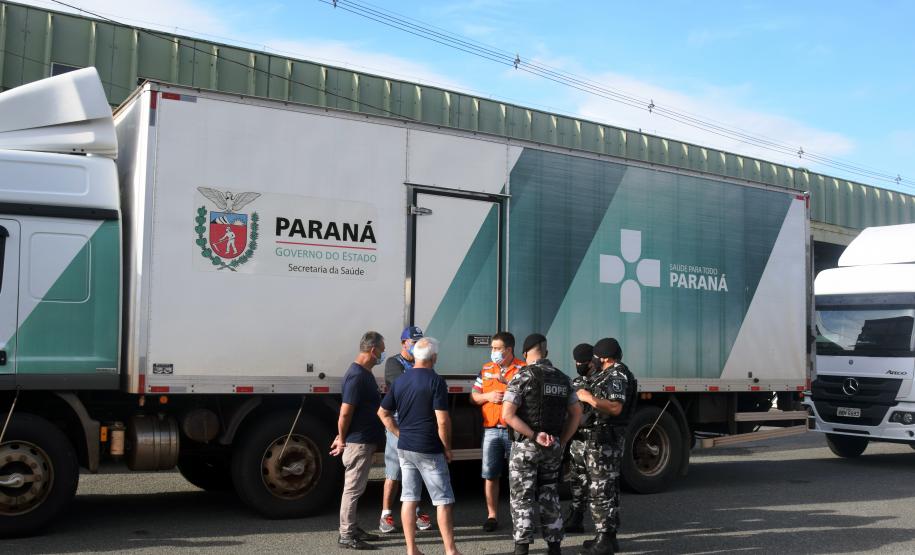 Cargas com insumos para a vacinação contra a Covid-19 serão entregues neste final de semana nas Regionais de Saúde