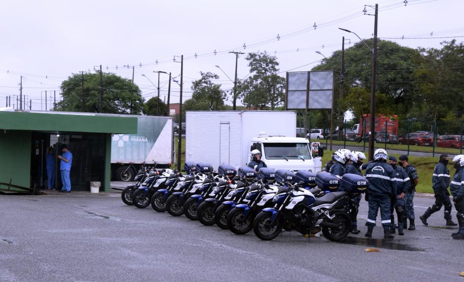 Agilidade das equipes da Saúde garante entrega a todos os municípios do Paraná
