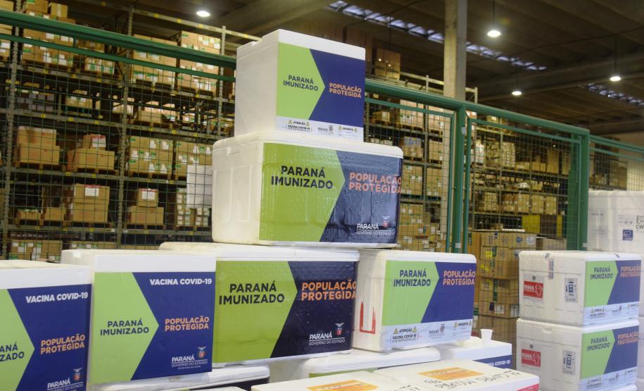 Agilidade das equipes da Saúde garante entrega a todos os municípios do Paraná