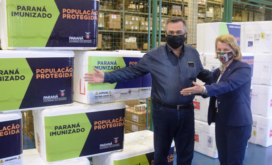 Agilidade das equipes da Saúde garante entrega a todos os municípios do Paraná