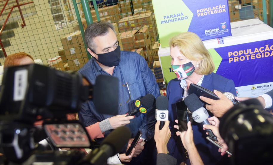 Agilidade das equipes da Saúde garante entrega a todos os municípios do Paraná