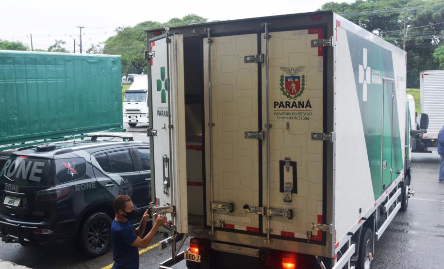 Agilidade das equipes da Saúde garante entrega a todos os municípios do Paraná