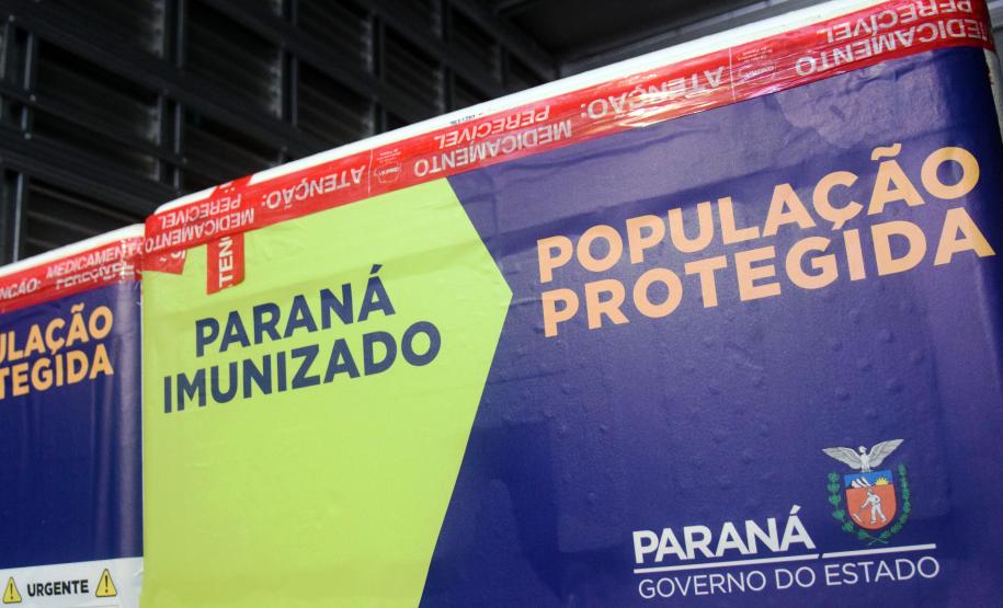 Agilidade das equipes da Saúde garante entrega a todos os municípios do Paraná